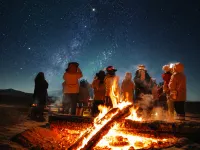 Desert Wilderness | Tengger Desert Milky Way Starry Sky Campsite Hotel a Zhongwei
