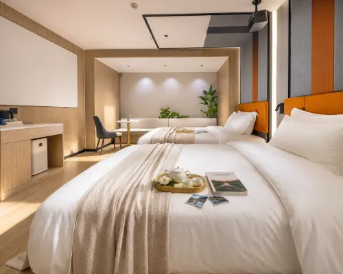 Meijie Liwu Hotel (Li Jiang Branch, West Street, Yangshuo, Guilin) Kamar Photos