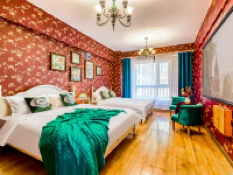 依依美宿（ハルビン中央大通り聖索菲亞教堂） ハルビンのホテル