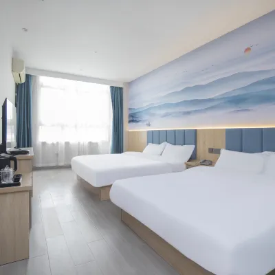 Qingmu Hotel (Nanjing Yuhuatai Xiaoxing Subway Station) Hotel dekat Kuil Tianlong