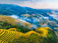 Castle in the Sky Homestay (Longji Terraces Viewing Platform) - Bjergudsigt