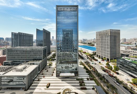 桔子水晶合肥南站中央公园酒店外景图