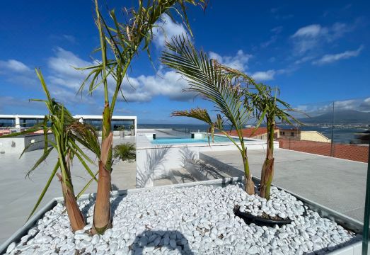 호텔 스타비아 조식뷰