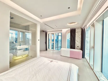 Tiantai No.1 Homestay (Guomao Subway Station Branch) Отели рядом с достопримечательностью «Ping An Finance Center - Free Sky»