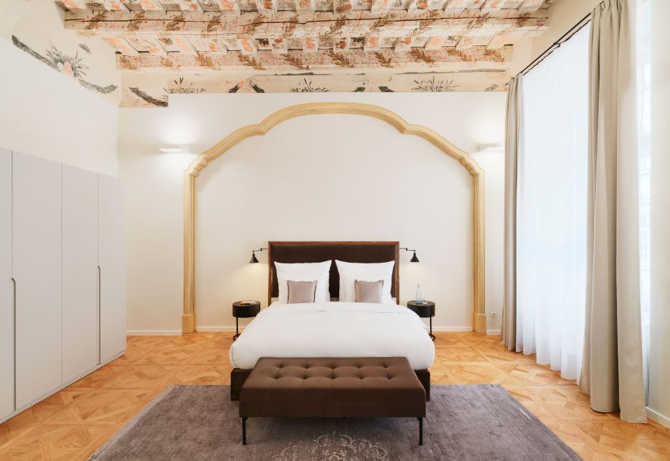 호텔 큐베 프라하 라운지 및 조식 공간