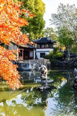 ZHUOJIANSIJITANGJIUDIAN(PINGJIANGLUZHUOZHENGYUANDIAN) Hotel in zona Humble Administrator’s Garden