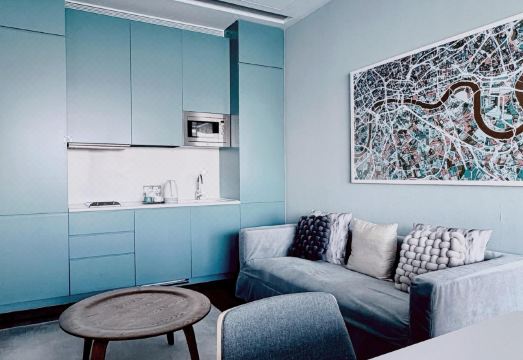 더 코노트 홍콩 넓은 객실 내부