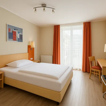 Atomis Hotel Düsseldorf City Отели рядом с достопримечательностью «Медиагавань»