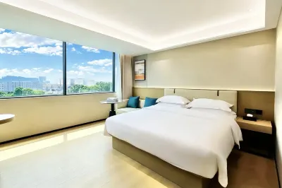 Yuechen Executive Apartment (Chuangwei Innovation Valley, Yingshishi Metro Station) 구 시가지 주변 호텔