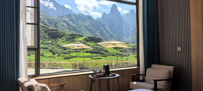 Lan Jing · Panoramic Sunrise & Mist View Retreat (Zhagana Scenic Area) Hotel a Têwo
