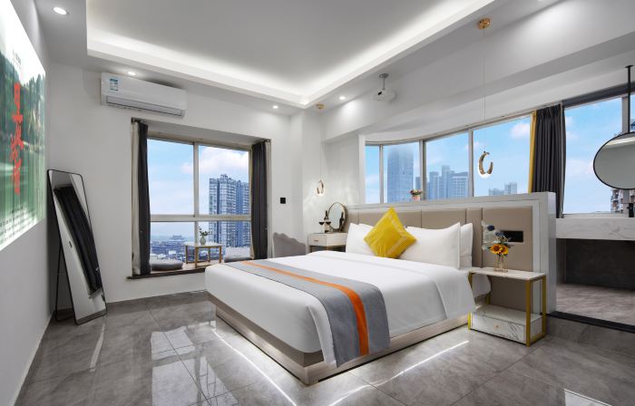 Jiumuwu Light Luxury Homestay (Changsha Wu Yi Square IFS)