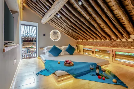 Pingyao Longdingxuan Jinyuan Отели рядом с достопримечательностью «Ming and Qing Dynasty Ancient Street»