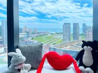 Xinghai Square ins semi-sugar Xizhang Loft B&B