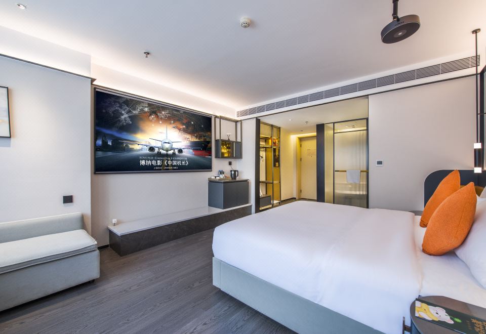 호텔 객실 내부의 깔끔한 모습