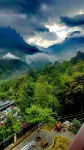 Jinxiu Fairyland Mountaintop b&B - balcony