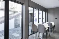Yunqiyu Residence has a Starry Sky Pool Designer, Meishu (Anji Longwangshan Canyon Drifting Shop)