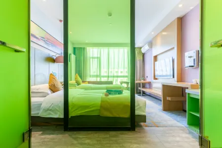 Meijing Zhilv Hotel (Jincheng Fengtai Street Material Trade Plaza) Отели рядом с достопримечательностью «Jincheng Ancient Academy»