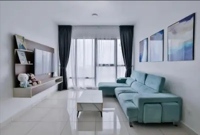 Southkey Mosaic Near Mid valley, 2BR,5-7 pax,High Speed WIFI