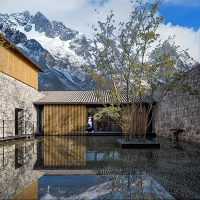 麗江厚苑Nguluko|日照金山·雪山全景·設計師美學飯店 玉龍雪山風景區住宿飯店