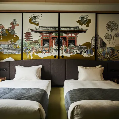 Asakusa View Hotel Annex Rokku Hotels near Botancho Park