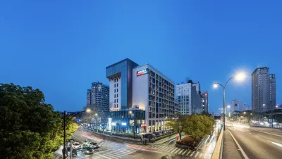 杭州慶春路城際飯店 低碳科技館附近的飯店