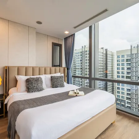 Premier Condotel Landmark 81 – Skyline View & Full Services Отели рядом с достопримечательностью «Небоскреб Landmark 81»