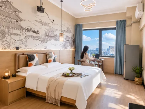 Zimu Smart Apartment (Xinxiang Baolong Longyu Branch) - โรแมนติก