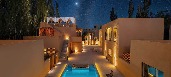 Dunhuang·Boman Oasis Resort Hotels in Dunhuang