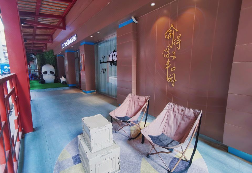 홈인 호텔·neo(청두 뤄마스지하철역)의 객실 내부 모습