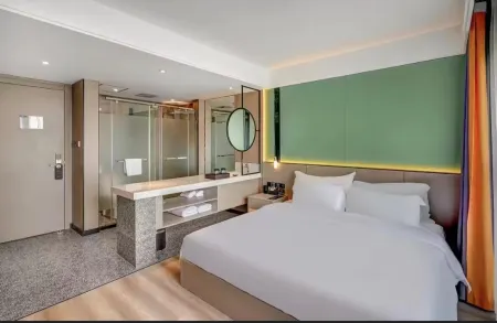 Leyou Smart Hotel (Harbin West Station Haxi Wanda) Отели рядом с достопримечательностью «Harbin Railway Vocational and Technical College»