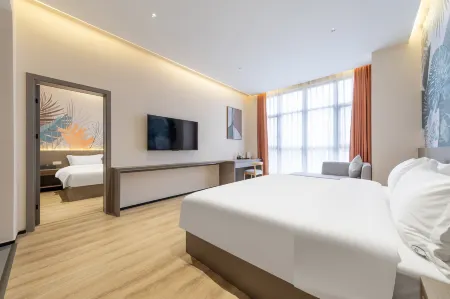 Chengdu Yueyue Impression Hotel Отели рядом с достопримечательностью «Sandaoyan»