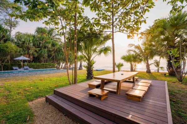 Beachfront Tranquil Stylish 3BR Private Pool Villa - VVH55(พูลวิลล่าส่วนตัวริมชายหาดอันเงียบสงบมีสไตล์ 3 ห้องนอน - VVH55)_5