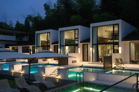 扶搖·野奢泳池設計師度假民宿（涇縣月亮灣風景區店）