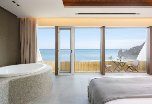 다롄 해경 숙소 전경