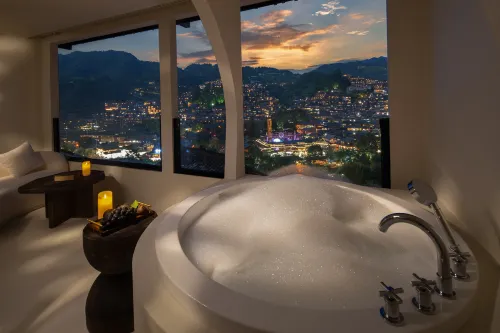Particle Pillow Star Panoramic Xi Jiang Villa - โรแมนติก