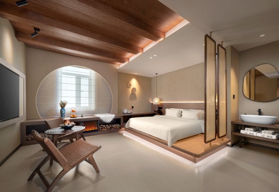 쉐팅 송장 문 호텔의 내부 디자인