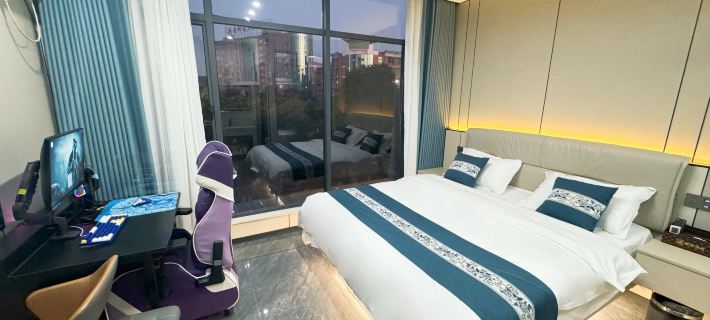 Xingju E-sports Business Hotel (Gongqingcheng High-speed Railway Station) โรงแรมในกงชิงเฉิง