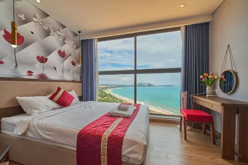 Apec Mandala Mui Ne- Vy Apartment - สระว่ายน้ำบนดาดฟ้า