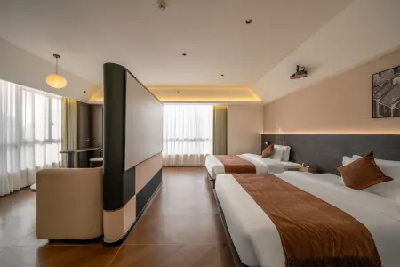 Floral Manjuli Homestay (Foshan Shunde Qinghui Garden) Отели рядом с достопримечательностью «Shunde District Committee Party School»