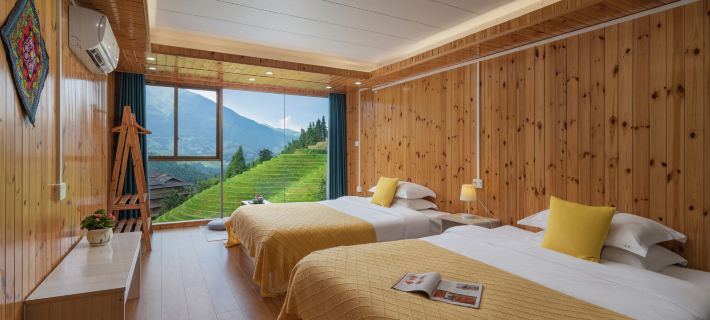 Yuelai Courtyard Hotel (Longsheng Longji Terrace Observation Deck) Hotels in Longsheng diverse nationaliteiten autonoom district