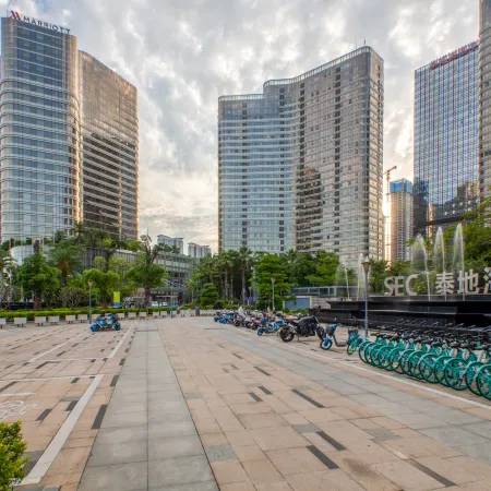 Rugui·OneNight Seaview Apartment (Xiamen Taidi Haixi Branch) Отели рядом с достопримечательностью «Мост Хай Кан»