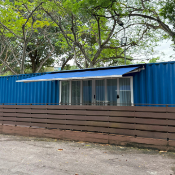 Shipping Container Hotel at Haw PAR Villa Hotel Exterior