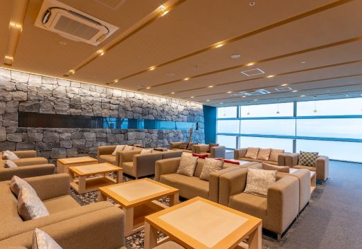 사키시마 코스코 타워 호텔의 바다 전망 객실