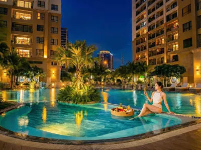 河內 D'CAPITALE DH 鄰近Trường Trung cấp Y Dược Lê Hữu Trác的酒店