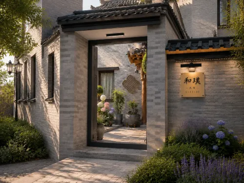 Hepu · Aesthetic Design · Scenic Homestay (Datong Ancient City Huayan Monastery) - ที่มีที่จอดรถ