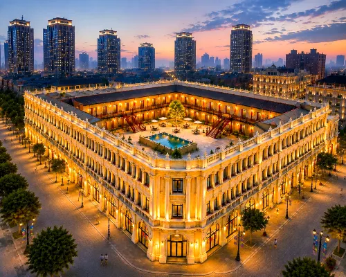 Qiantong Designer Hotel Baroque 1920 Mansion · Republican Era Aesthetic Courtyard(Harbin) Hotels near Daowai