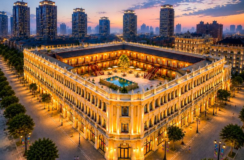 Qiantong Designer Hotel Baroque 1920 Mansion · Republican Era Aesthetic Courtyard(Harbin)