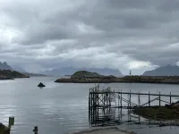 Astra Whale - Waterfront Boutique Hostel in Lofoten - Ocean View