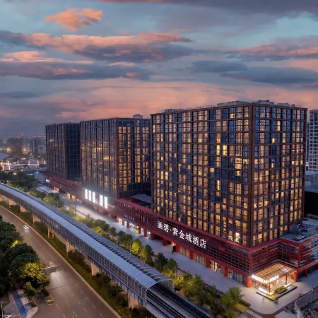Hanbi Purple City Hotel (Jindong District Government Store, Dayanhe Street Subway Station, Jinhua)