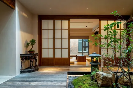 MEILUO NOMADLAND WELLNESS RETREAT Отели рядом с достопримечательностью «Suzhou Culture and Arts Centre»